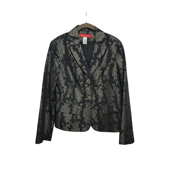 Anne Klein Silk Brocade Jacket - Picture 1 of 8